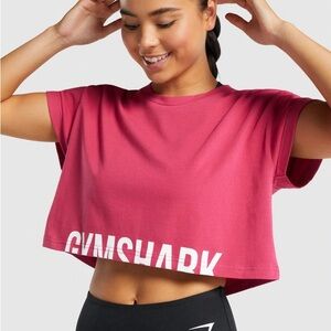 Gymshark FRACTION CROP TOP